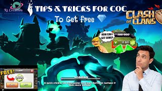 HOW TO GET  FREE GEMS AT COC. Tips & Tricks , Gems Generator , Attacking Strategies.