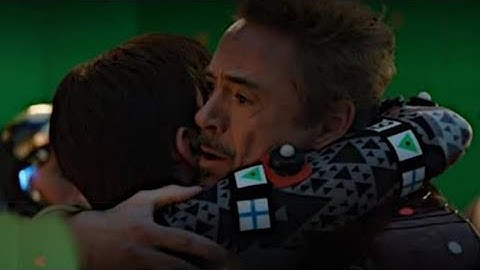 Tony & Peter Avengers: Endgame DELETED SCENE