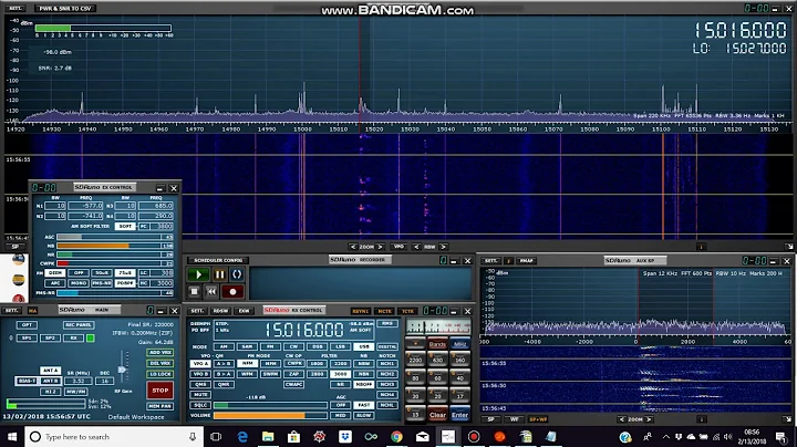 USAF HFGCS (EAM), 15016 kHz USB, 13 FEB 2018, 15:55 UTC