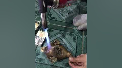 Cóc đồng 3 chân đồ cỗ