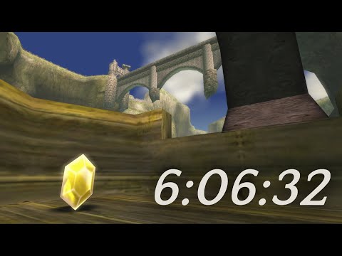 Twilight Princess 100% speedrun in 6:06:32 (former world record)