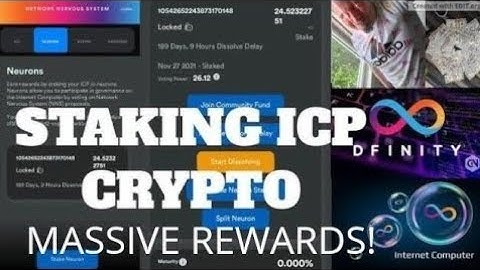How to Stake ICP Coin on Internet Computer NNS Full tutorial