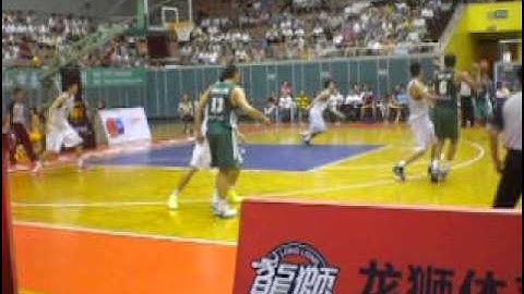 Onsports.gr - Panathinaikos BC @ China, James Gist dunk