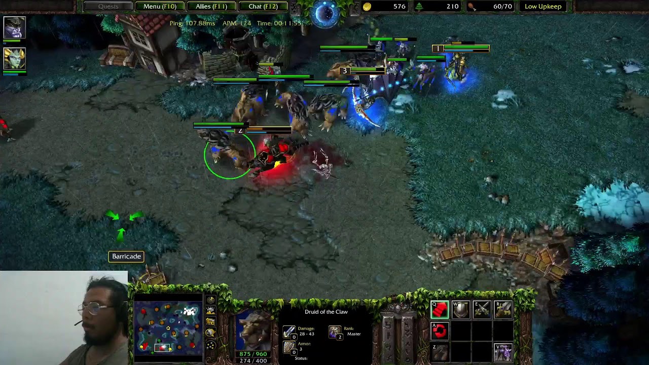 WARCRAFT III BattleNet Ladder, COME share tips for Night Elf