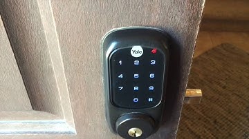 How to Change Codes on a Yale Touchscreen Deadbolt