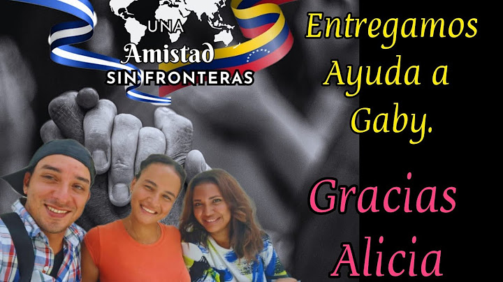 Salvadoreña en el Exterior envía ayuda a Gaby la Venezolana