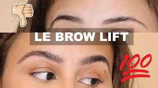 TUTORIEL BROW LIFT / PERMANENTE DES SOURCILS