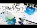 PLAN WITH ME | March 2019 Bullet Journal + February Flipthrough