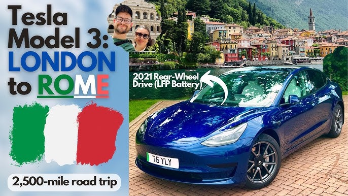 With Tesla Model Y from Zurich to Sicily 