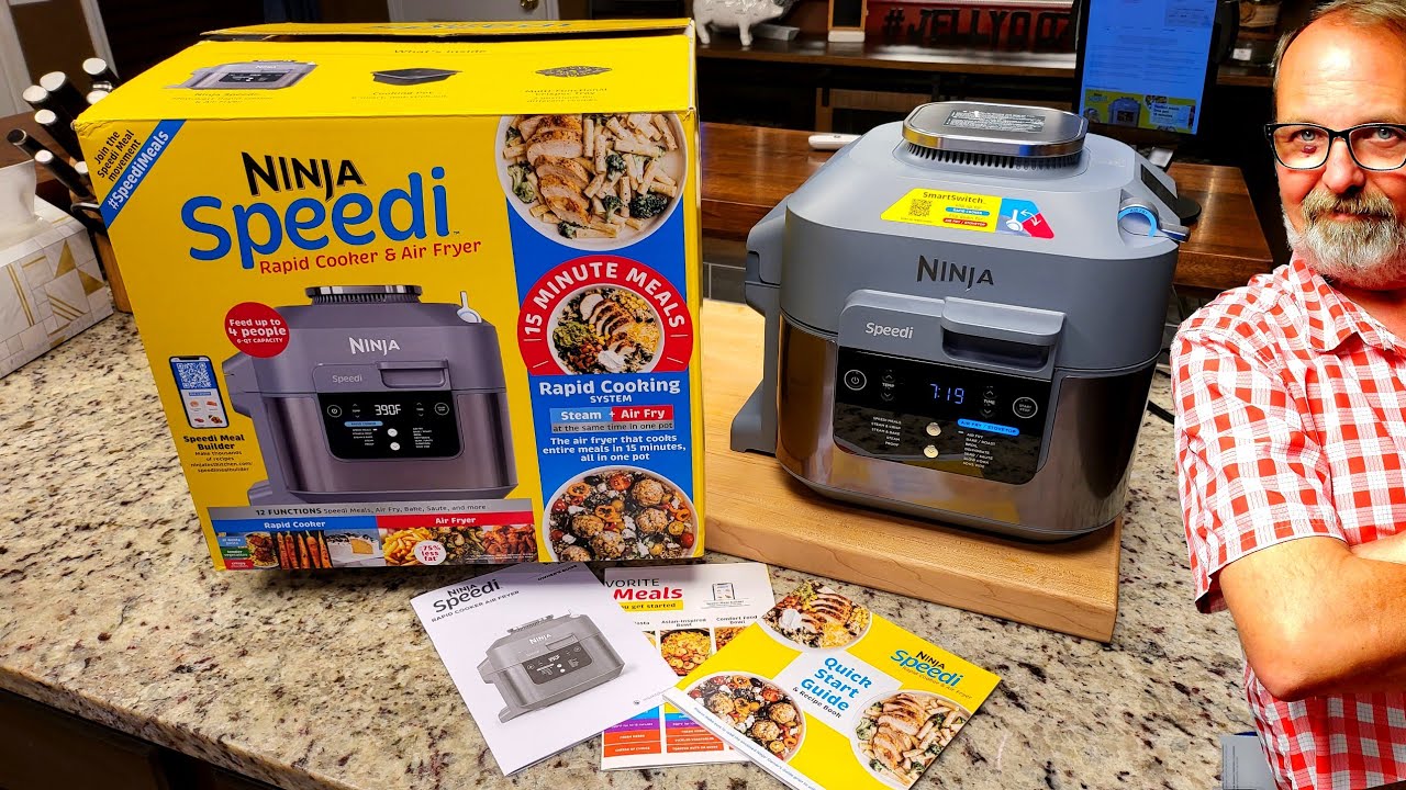 Getting Started with your Ninja Speedi™ Rapid Cooker & Air Fryer on Vimeo