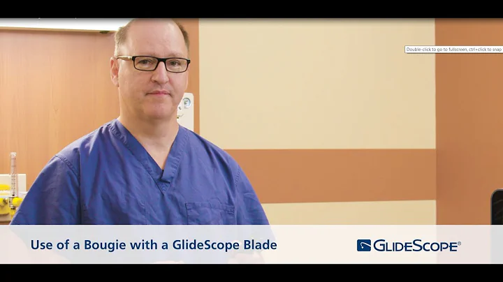 How to Use a Bougie with a Hyperangulated GlideSco...