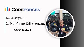 Famous C   No Prime Differences Codeforces Round 877 (Div. 2) (عربي) Wealth