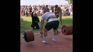 Пётр Бухонов (Тягач) - Сильнейший атлет России. Становая тяга - 332,5 кг