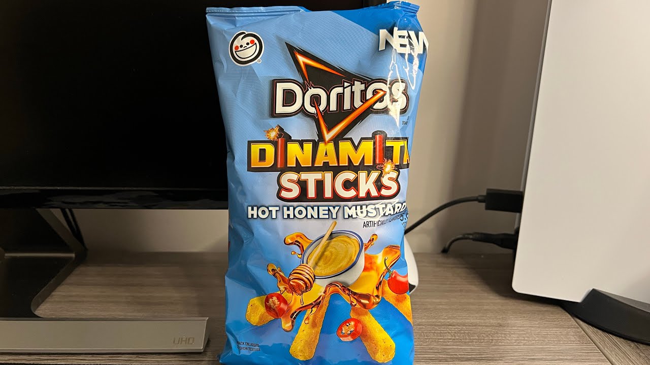 New! Doritos Dinamita Sticks! Hot Honey Mustard! YouTube