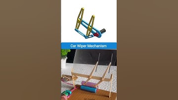 Car Wiper Mechanism Explained | How Windshield Wipers Work | 3D Design Animation