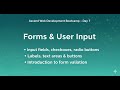 Forms in HTML