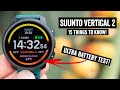 Suunto Vertical 2 In-Depth Review: Flashlight &amp; New AMOLED Battery King?