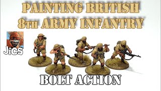 Painting British 8th Army infantry Sikh Bolt Action Warlord Games screenshot 5