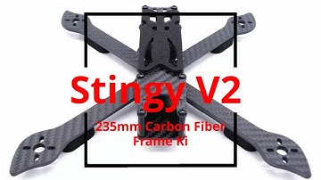 Stingy V2 235mm Carbon Fiber Frame Kit
