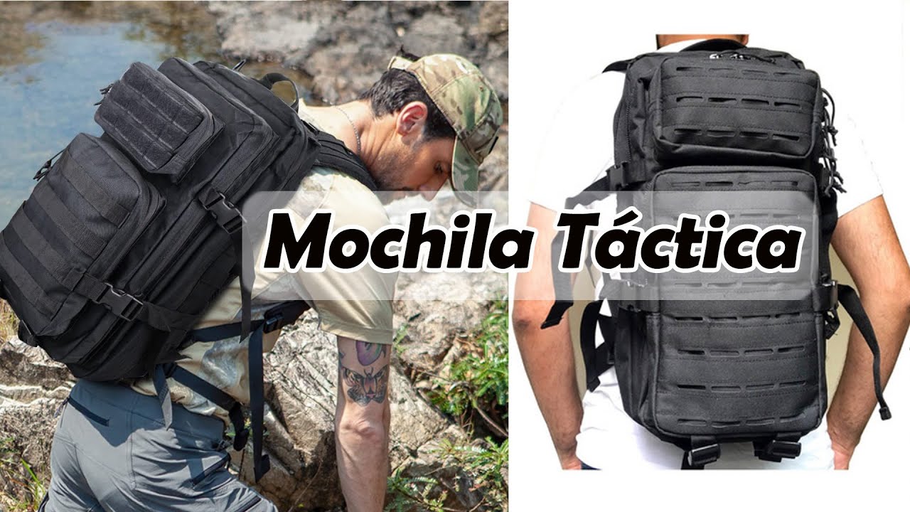 Mochila Tactica de 40 L para Camping, Senderismo, Deporte, Trekking o de  Uso Militar 