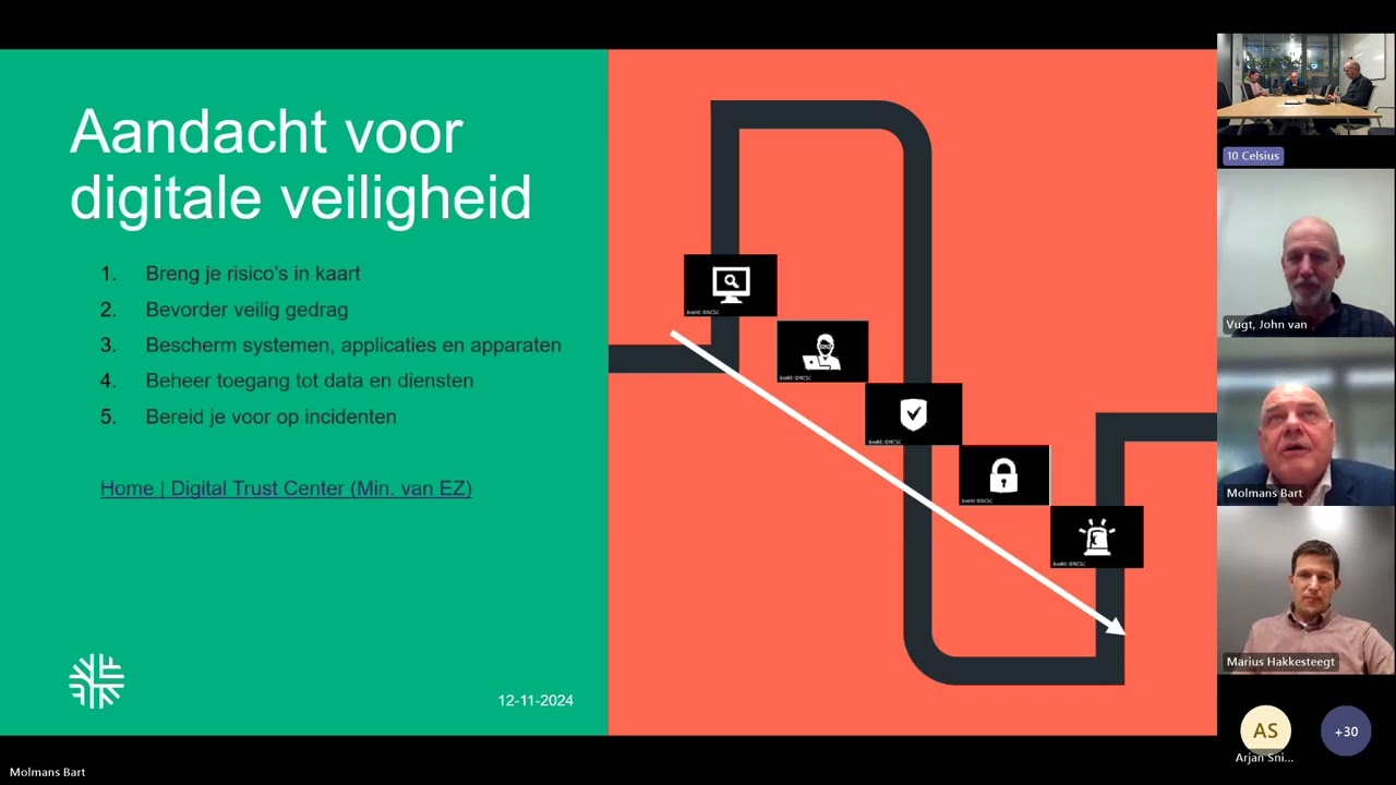 Webinar Cybersecurity en Dataveiligheid