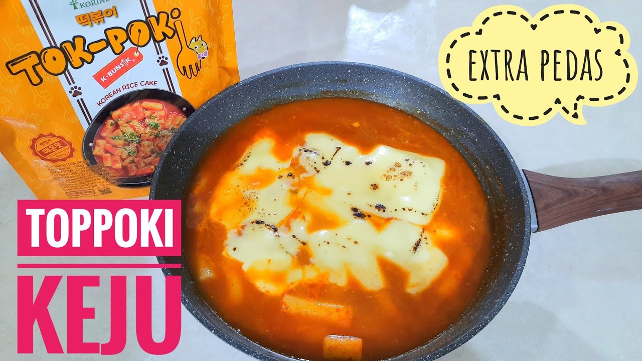 Resep Rappoki Resep Toppoki Keju - YouTube