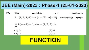 The number of functions f:{1,2,3,4}-{a€Z:|a| is less than8) satisfying f(n)+1/n f(n+1)=1,n€{1,2,3}is