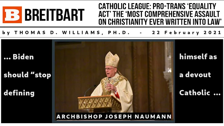 Catholic League: ‘Equality Act' the ‘Most Comprehensive Assault on Christianity Ever'