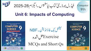Celebrity Computer Science Class 9 Federal Board (FBISE) NBF, Chapter 6 Exercise solution MCQs Short Qs Unit 6 Profile