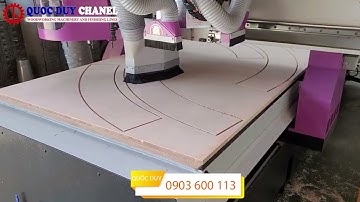 MÁY CNC NESTING CÓ LƯỠI CƯA KHOAN NGANG DỌC ĐÀI LOAN | QUỐC DUY