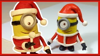 картинка: Лепим Миньона из пластилина. Minion in plasticine. Play Doh (Stop Motion).