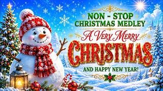 Nonstop Christmas Songs 2027 🎅 Nonstop Festive Music for Family Gatherings ✨