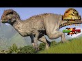 All 90 dinosaurs in the jungle  showcase  jurassic world  jurassic park