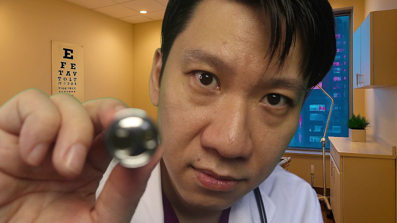 Медицинский осмотр ASMR, осторожно