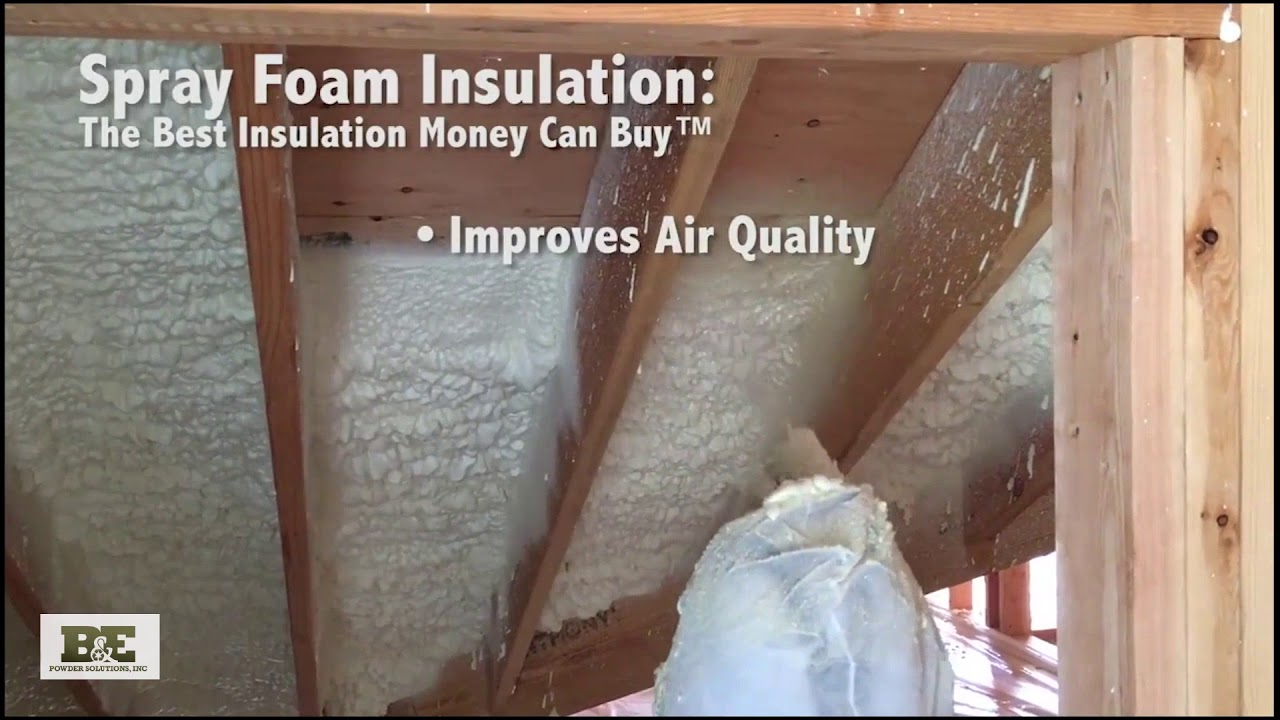 B&E Powder Solutions, Inc. - Spray Foam Insulation Commercial - YouTube