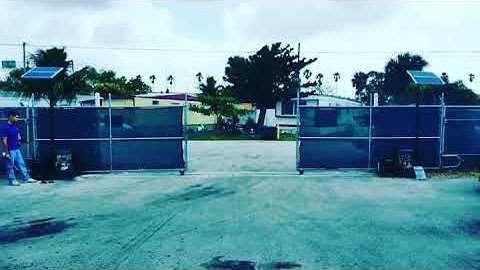 LiftMaster CSL24UL Solar Slide Gate Opener Installation | Gate Motors Unlimited LLC