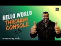#02 From Zero to JavaScript – No Degree, No Fear | Console