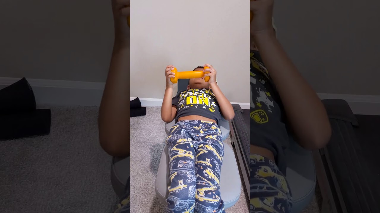 Bench press for toddlers YouTube