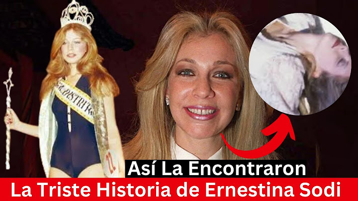 La triste y difícil historia de Ernestina Sodi