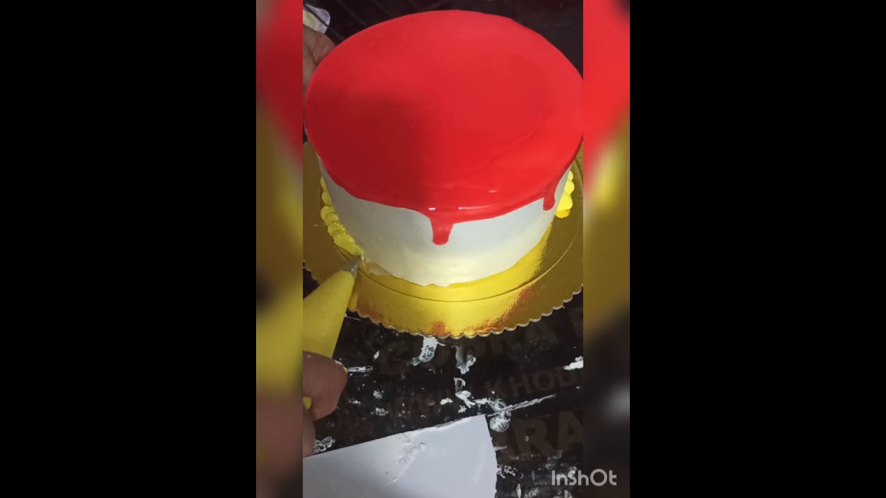 #اسهل طريقه لتزيين الكيك للممبتدئين