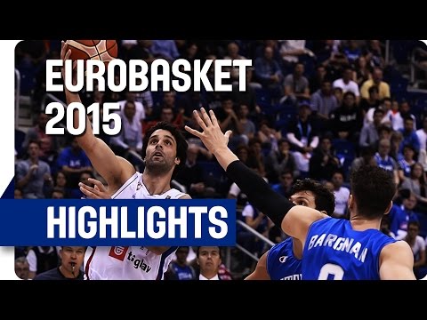 Serbia v Italy - Group B - Game Highlights - EuroBasket 2015