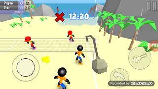 stickman beach volleyball-tap 1. screenshot 5