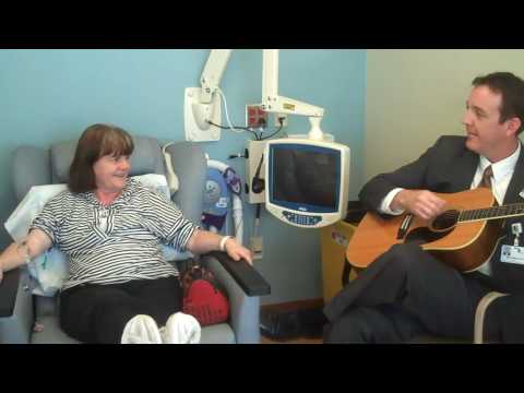 Ken Bennett Plays Guitar for Patients at Cancer Treatment Centers of America (CTCA)