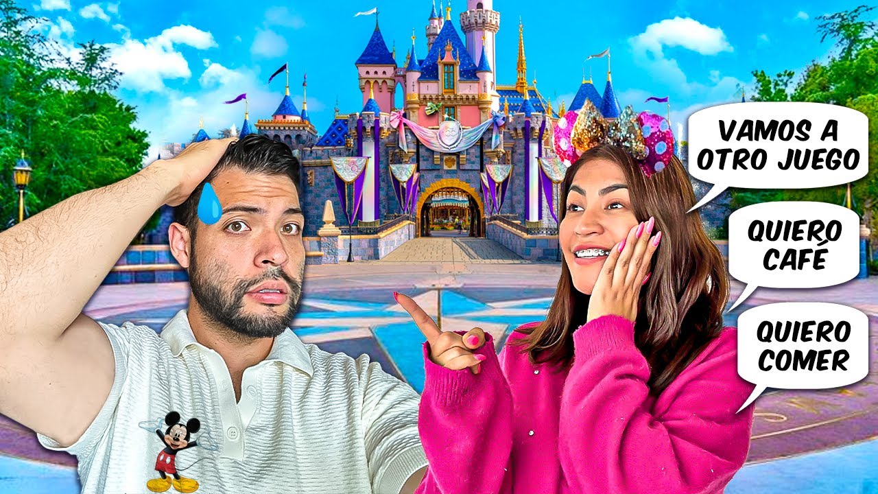 DICIÉNDOLE SI a Mi Novia en DISNEYLAND !!