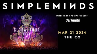 Simple Minds - "Love Song" The O2, London, Thursday 21st March 2024.