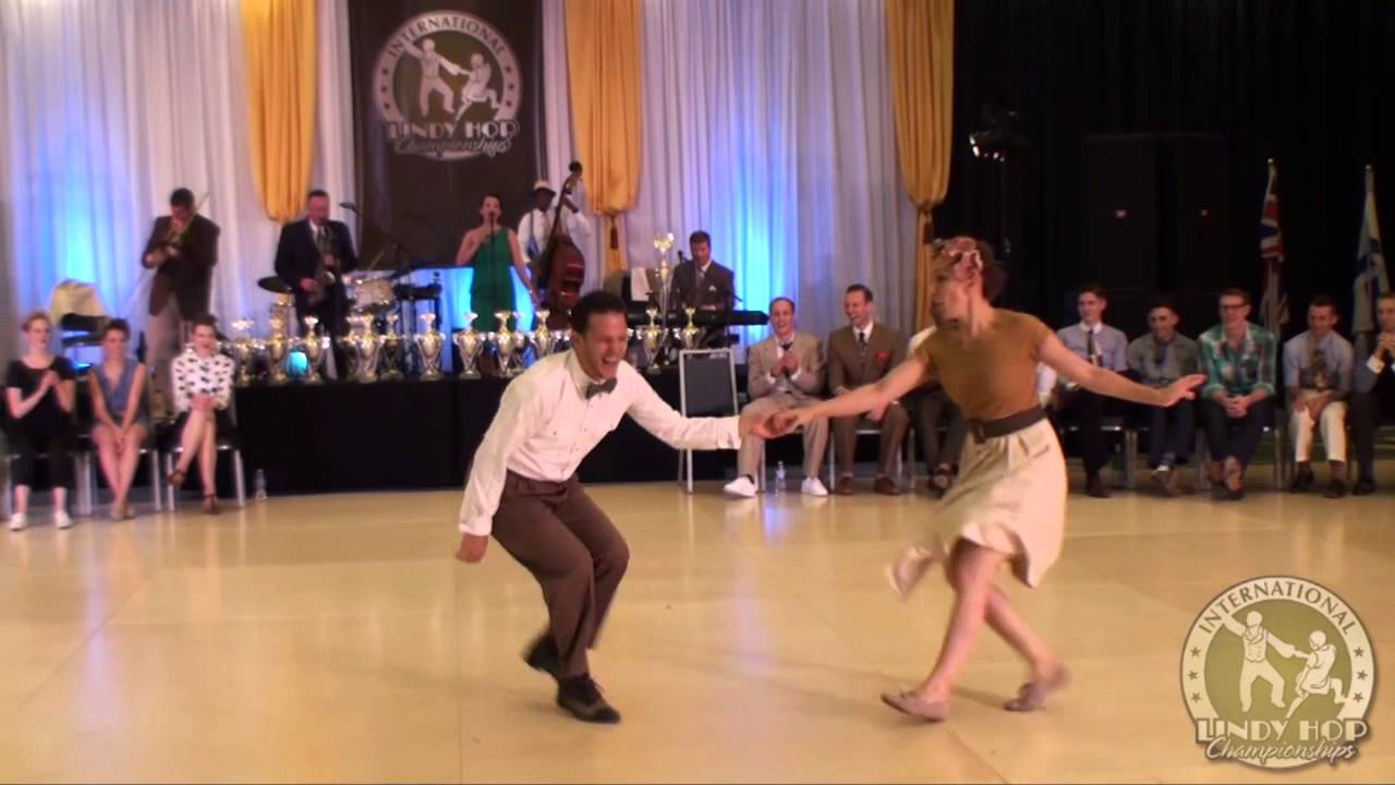 ILHC 2014 - Invitational Lindy JnJ - Thomas Blacharz & Isabella Gregorio