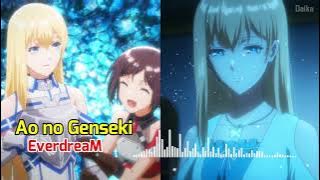 Berserk of Gluttony ED / Ending Full |『Ao no Genseki』by EverdreaM