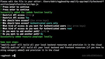 Creating & Interacting with a Serverless AWS Lambda REST API with React & AWS Amplify
