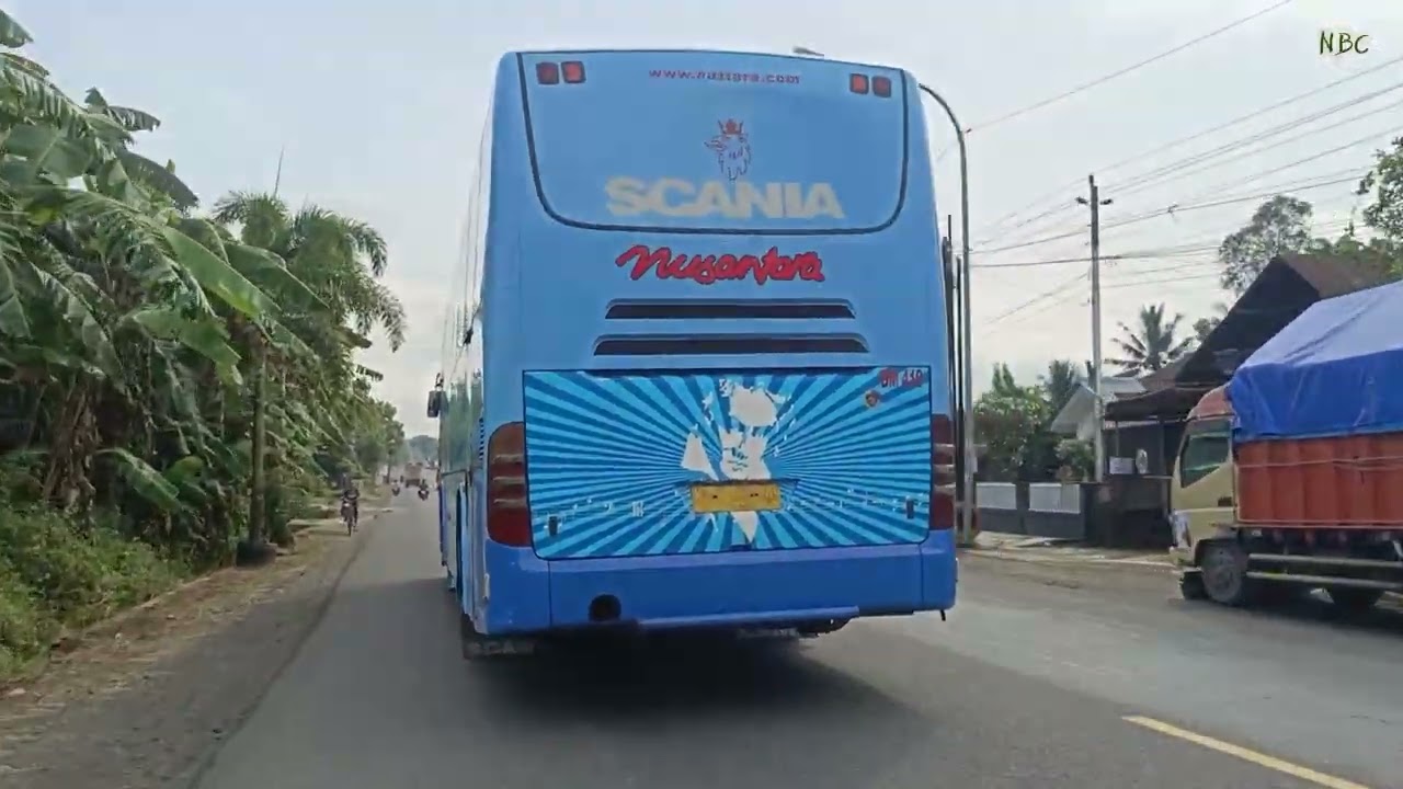 Scania Satu Satunya dijalur Purwokerto Wonosobo Semarang Pati | Nusantara DM410 