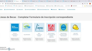 INSCRIPCIÓN BECAS PROGRESAR 2019